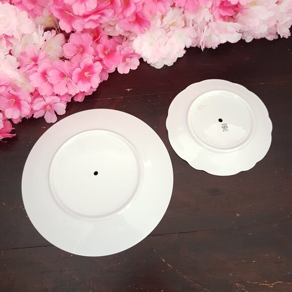 Handmade 2 Tier Cake Stand Dessert Jewelry Trinket Tray Tea Party Decor Gift - Picture 5 of 7